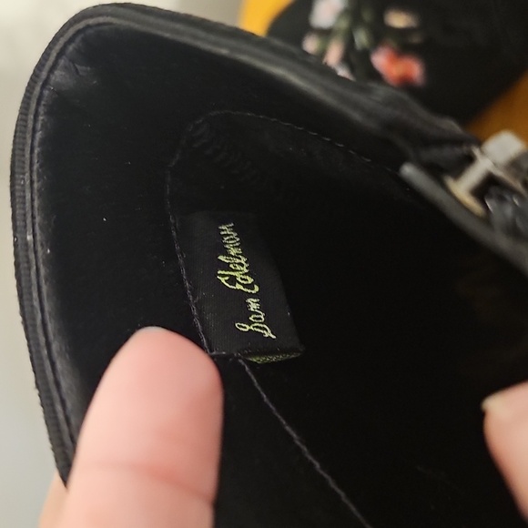 Sam Edelman Leather Floral Embroidered Winnie Boots - Picture 12 of 12